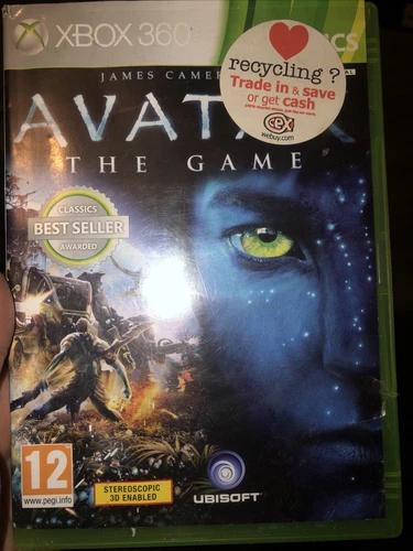 James Cameron's Avatar: The Game (Microsoft Xbox 360, 2009) PAL  G3