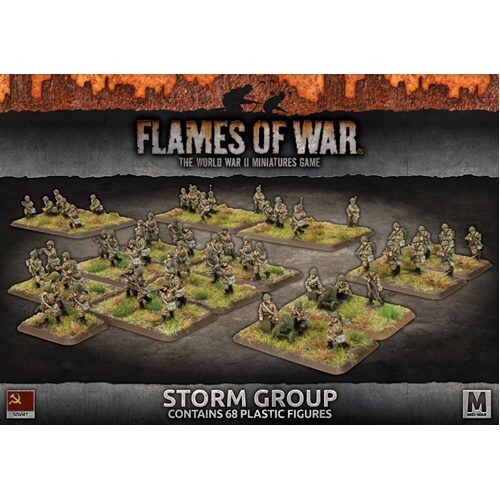 Soviet Storm Group - Mid-War - Brand New - Flames of War