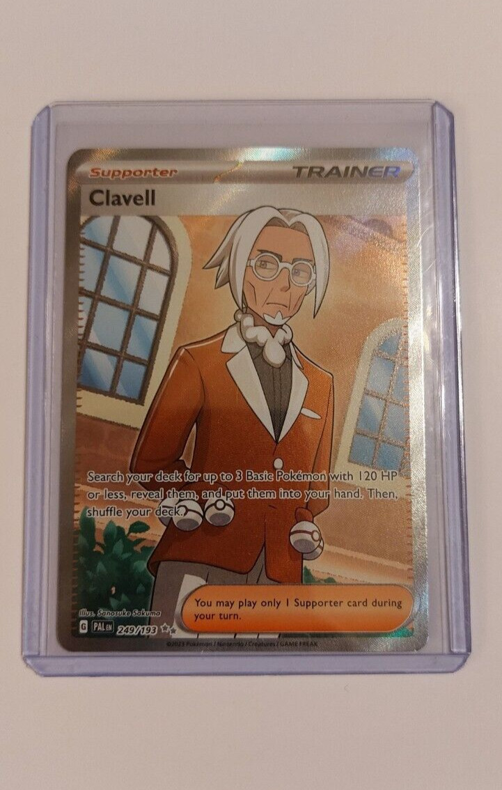 Clavell - 249/193 - Ultra Rare English Pokemon Paldea Evolved NM