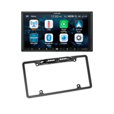 Alpine iLX-W650 7" Double DIN Multimedia Receiver + License Plate Camera