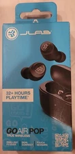 **BRAND NEW** JLAB Go Air Pop True Wireless Bluetooth Earbuds (EBGAIRPOPRBLK124)