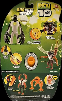 Rare 2006 BEN 10 WILDMUTT DNA Alien Heroes #27230 Action Figure by
