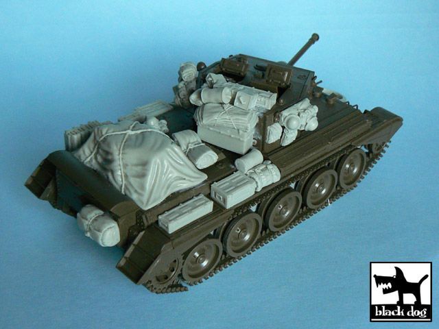 Set accessori Black Dog T48002 per Tamiya 1/48