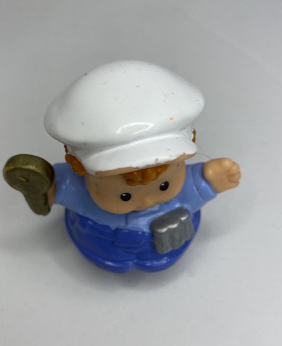 Conductor de camión de helados Fisher-Price Little People con cinturón de monedas y llave principal St - Imagen 6 de 7