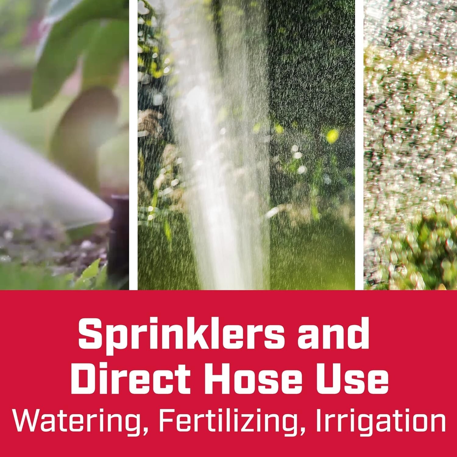 Translucent 1-Gallon HydroFeed Fertilizing Injector with Adjustable Rate Control