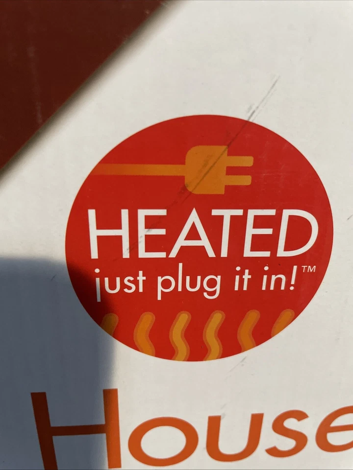 Outdoor Heated Kitty House Heated Pet Cat House Insulated Shelter Warming House - Image 4 of 4