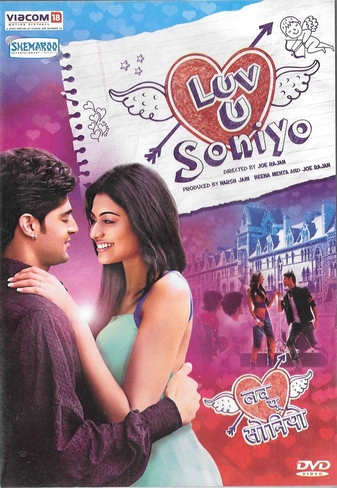 LUV U SONIYO - TANUJ VIRWANI - NEHA HINGE - NEW BOLLYWOOD PUNJABI FILM DVD