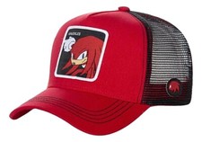 Sonic Knuckles Character Adjustable Snapback Cap/Hat