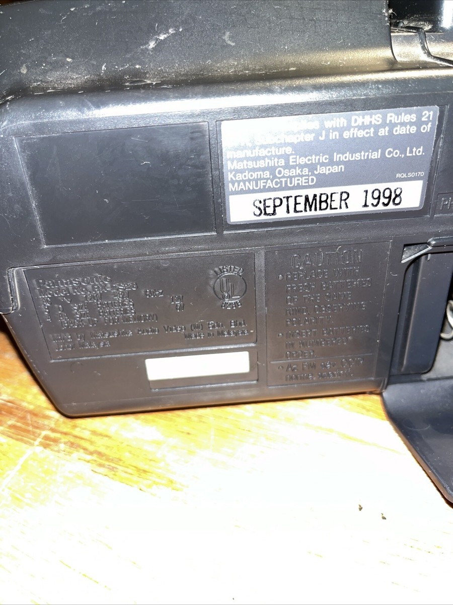 Panasonic Boombox RX-DS28 Power Blaster Tuner CD Cassette