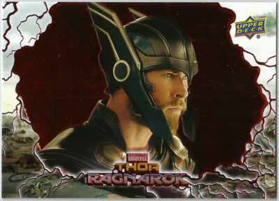 Thor Ragnarok (2017) ~ RED FOIL PARALLEL Base Card #21 Thor | eBay