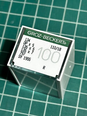 Box of 100 Needles SY1955 DPx5 135x5 110/18 Groz-Beckert N7