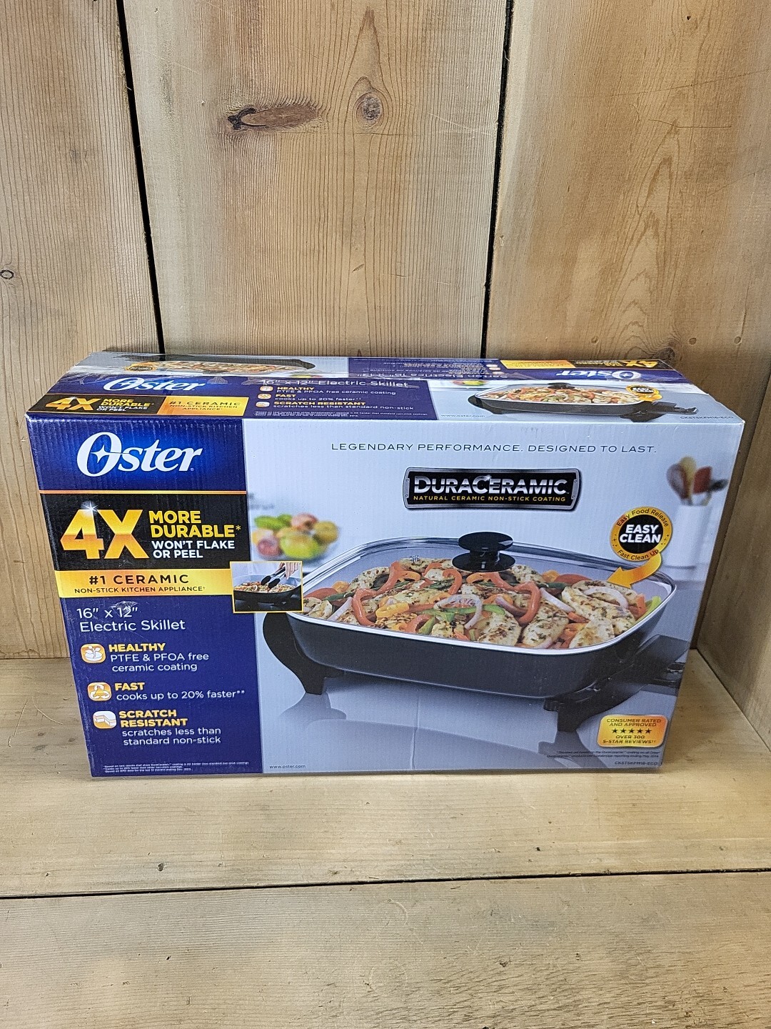 OSTER ELECTRIC SKILLET 16×12 DuraCeramic NONSTICK eBay