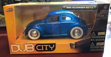 Jada Dub City 1/32 scale 1959 VW  Volkswagen Beetle Blue MIB sealed