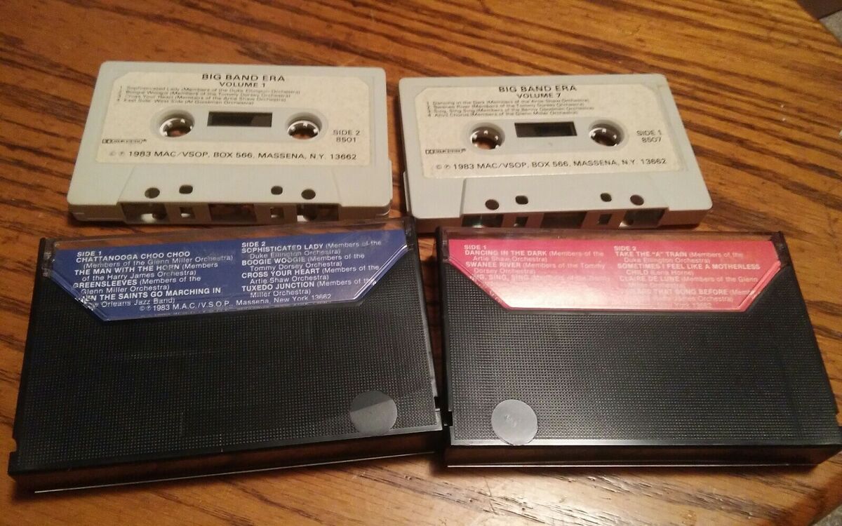 Big Band Era Best of Cassette Tapes Vol 1 Vol 7. Lot of 2 | eBay Big Band Era Best of Cassette Tapes Vol 1 Vol 7. Lot of 2 | eBay