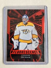 2020-21 UD Series 2 Hockey - Connor Ingram - Fluorescence SP