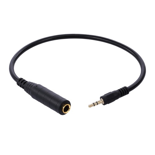 3.5mm to 6.5mm Audio Adapter Cable 3.5mm Male to 6.35mm Female Converter C4G6 - Picture 2 of 10