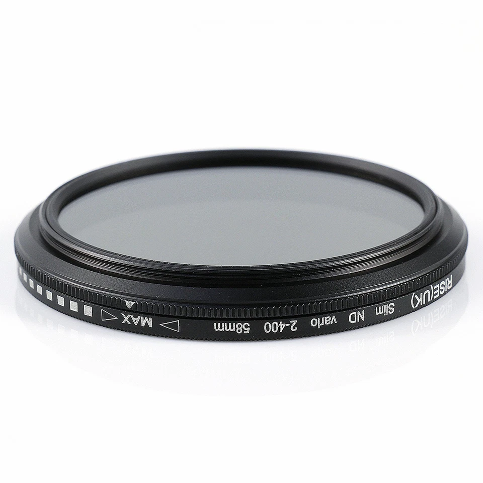 58mm ND2-400 Fader Adjustable Variable Filter for Camer Nikon Sony Camera - Image 2 of 4