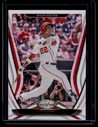 2020 Panini Chronicles Certified Green & Base #16 - Juan Soto - Bild 2 von 2