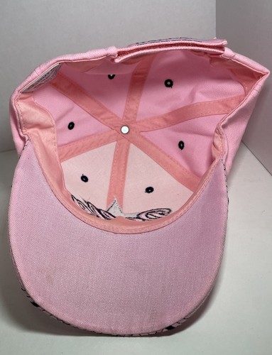 Dallas Baseball Cap Hat Mens Pink One Size Curve Brim Embroidered Logo Casual - Picture 4 of 5