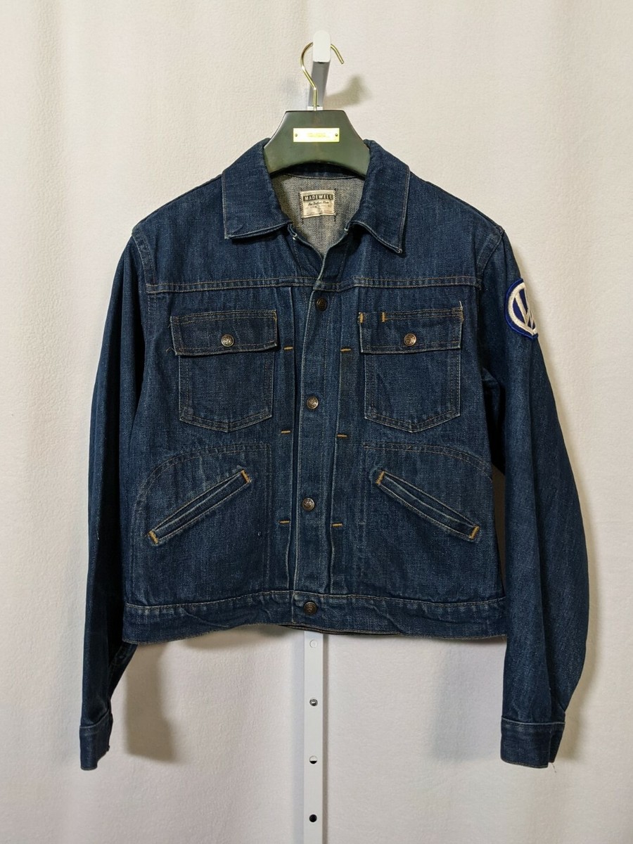 Madewell Vintage 1950s Denim Workwear Pleated Jacket Madewell Vintage 1950s Denim Workwear Pleated Jacket