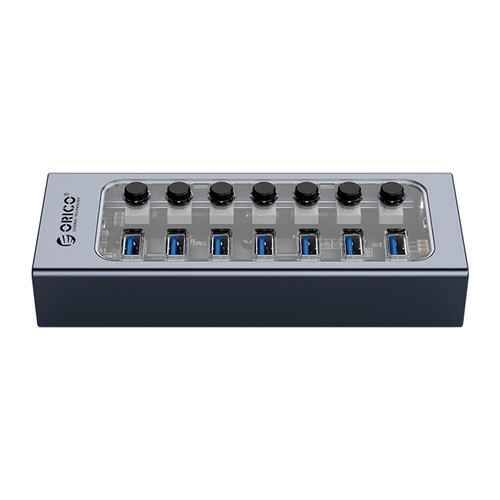 ORICO AT2U3-7AB 5 Gbps USB-A 3.0 HUB Adapter 7 Ports Splitter Extender (EU) - Afbeelding 6 van 10