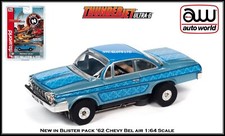 Auto World New '62 Chevy Bel Air Rel. 31 Cars  Coffee Fits Aurora, AW SC360