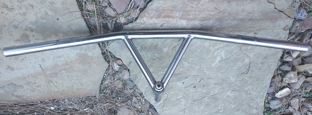 Vintage BullMoose Bars 22 mm CRMO Handlebars 80s HL MTB Chrome