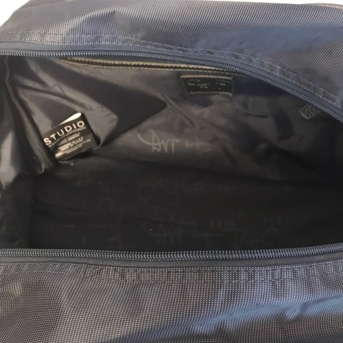 Diane von Furstenberg Travel Bag Duffle Bag Gray Carry-on Weekender DVF - Picture 6 of 6