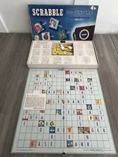 1958 Vintage Scrabble for Juniors board game Selchow & Righter Co 100% Complete