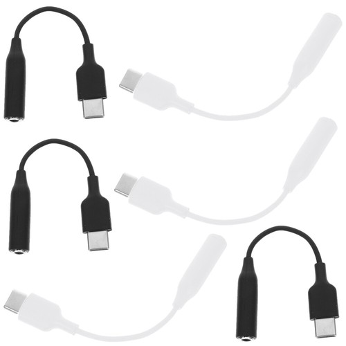 6 Pcs -C-Audioadapterkabel -Stereo -Adapter Ladeadapter Für Kopfhörer - 第 5/12 張圖片