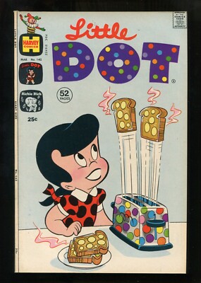LITTLE DOT #142 - 1ST 52 PG GIANT ISSUE - HIGH GRADE HARVEY FILE COPY ...