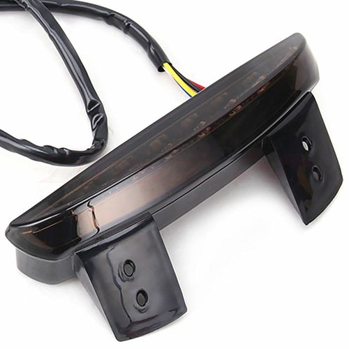LED Fender Brake Tail Light For Harley Sportster Iron 883 1200 Dyna Turn Signal - Bild 14 von 15