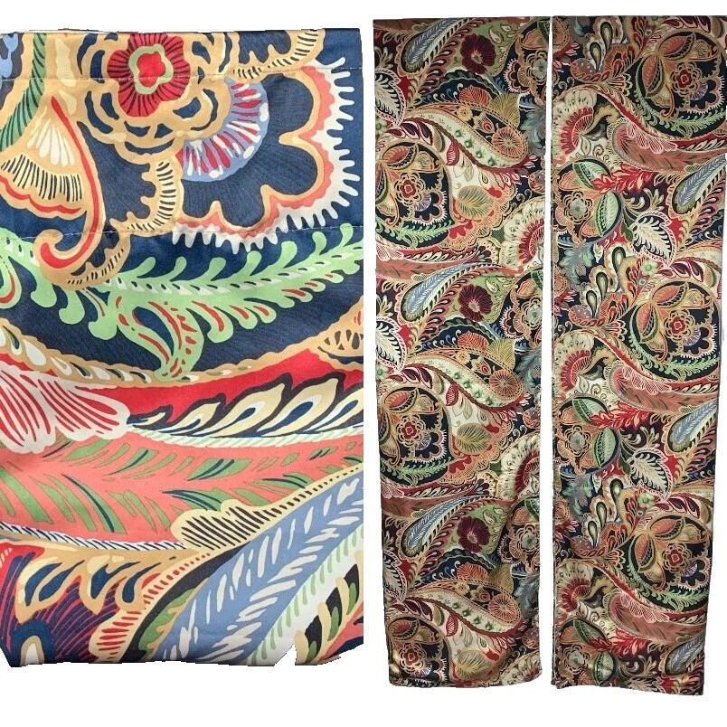 Ventana Pier 1 Imports Poliéster Multicolor Cortinas