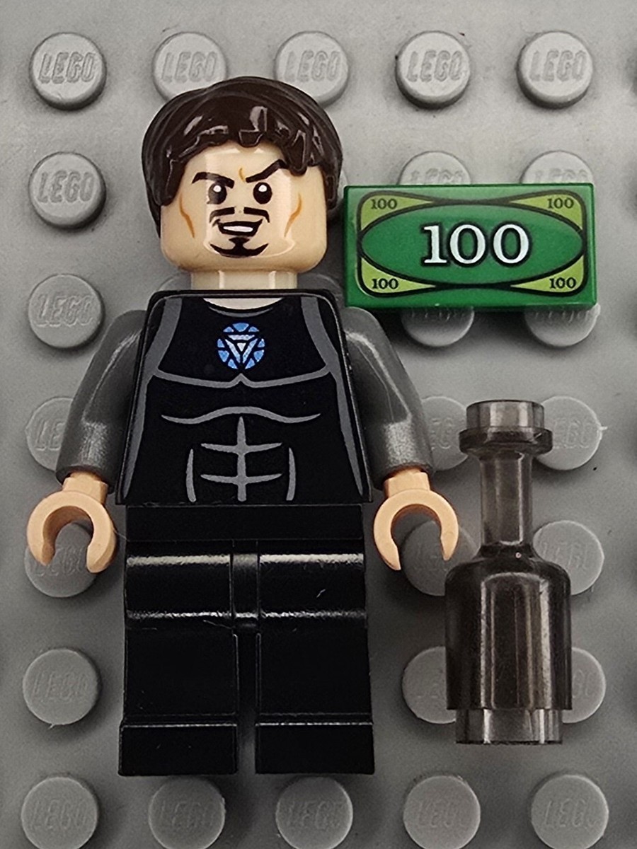 Lego Marvel Super Heroes Minifigure SH0069 SH069 SH69 Tony Stark