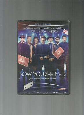 Now You See Me ,Morgan Freeman, Lizzy Caplan [NEW], DVD