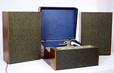 1960s Vintage Readers Digest Stereo Valve Garrard Record Player