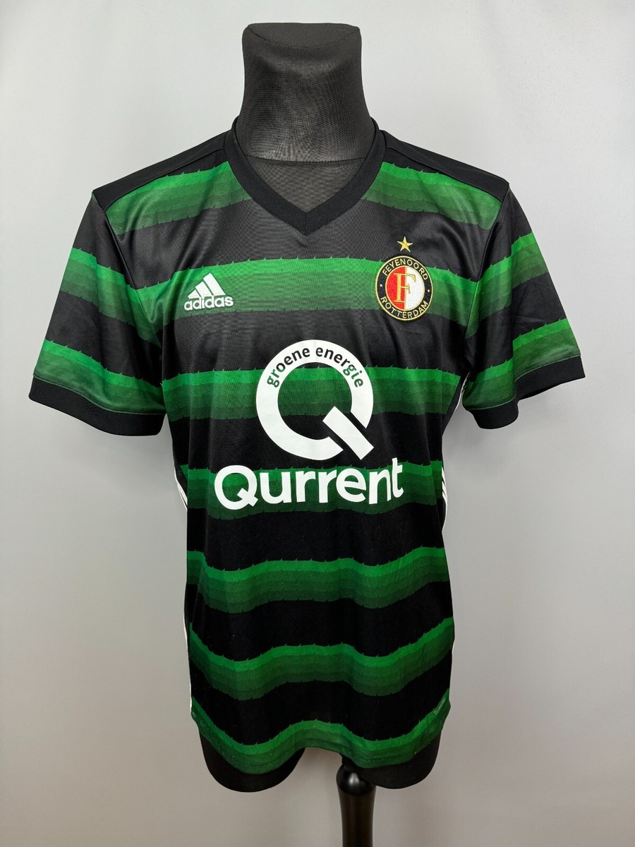 FEYENOORD 2017 2018 AWAY SHIRT FOOTBALL SOCCER JERSEY MENS ADIDAS