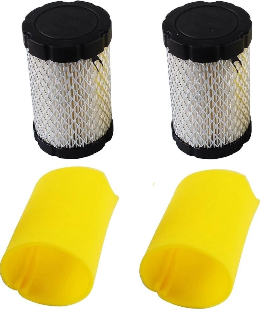 2-Pack Air Filter for Husqvarna YTH22V46 John Deere D100 Briggs & Stratton Engines  