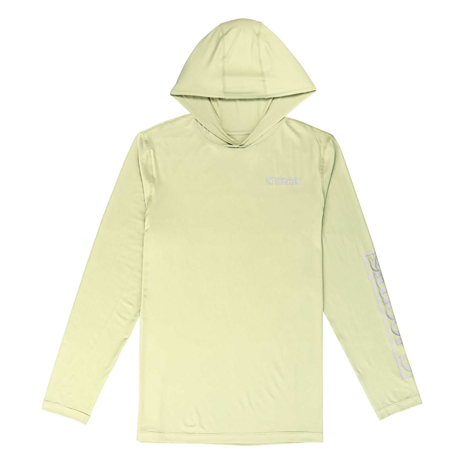 G. Loomis Long Sleeve Hooded Performance Tee Color - Olive Size - XL (GTEESUN...