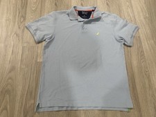Blue Nautica Performance Deck Shirt Short Sleeve Classic Fit Polo Men  s Size L