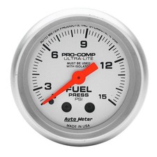 4311 Ultra-lite Mechanical Fuel Pressure Gauge 2-116 52.4mm