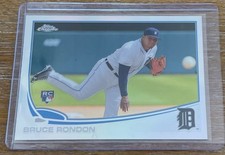 BRUCE RONDON 2013 Topps Chrome REFRACTOR PARALLEL RC ROOKIE ! DETROIT TIGERS !