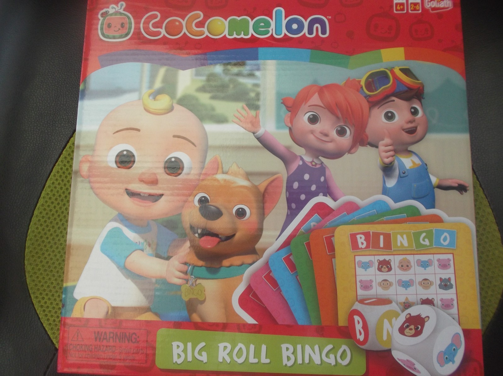 Cocomelon Big Roll Bingo Childrens Activity Fun Family Game  - NEW