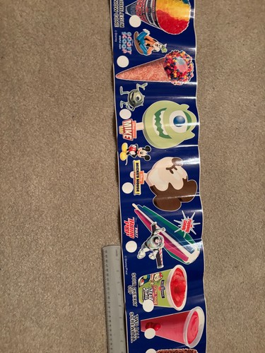 Blue Bunny Ice Cream & Mickey Mouse Advertisement Banner