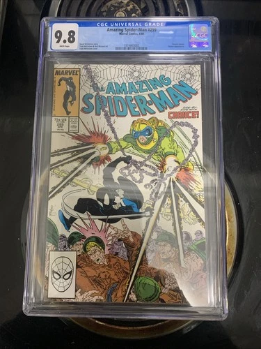 Amazing Spider-Man 299 CGC 9.8 Venom Cameo Chance App. McFarlane Cover 1988