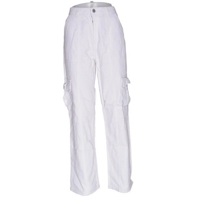 House Brand, Cargohose, Größe: M, Weiß, Baumwolle, Einfarbig, Denim, Damen #6ba