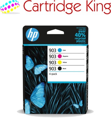 HP 903 4er Pack Tintenpatronen für HP OfficeJet 6970 AIO Drucker