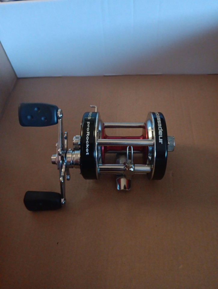 Moulinet de lancer d'appâts de fusée abu Garcia Ambassador 6500Cs avec