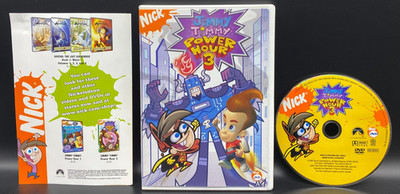 Jimmy Timmy Power Hour 3 (DVD, 2006) w/Insert Fairly Oddparents Jimmy Neutron