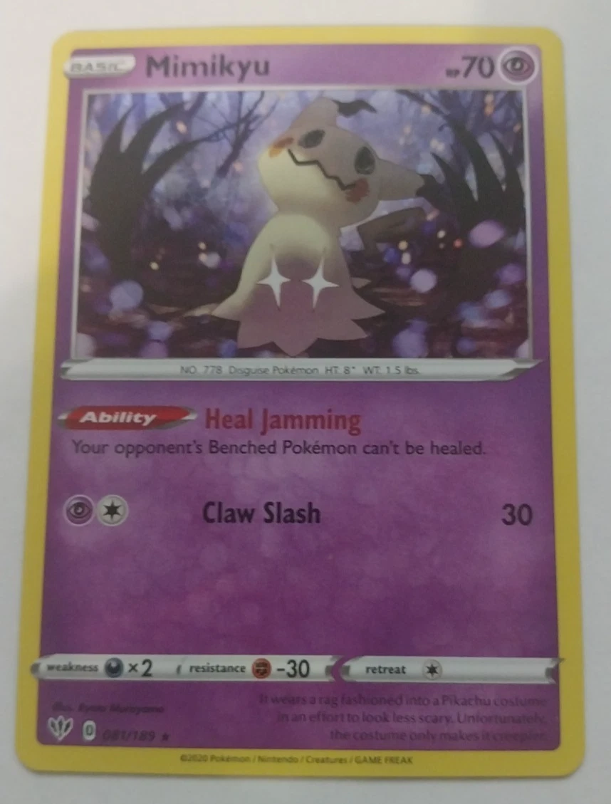 Mimikyu 081/189 Miscellaneous Cards & Products for sale | eBay